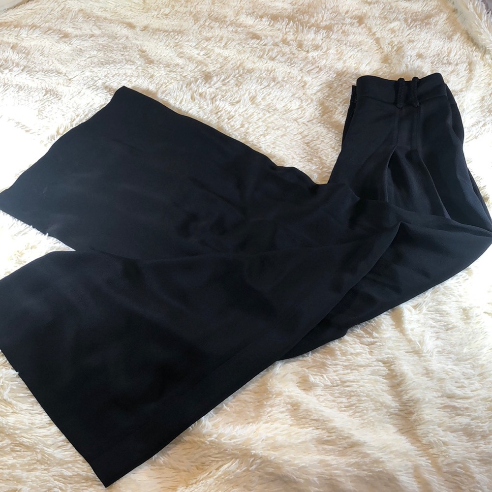Elie Tahari High Waist Wide Leg Trousers Size 2
